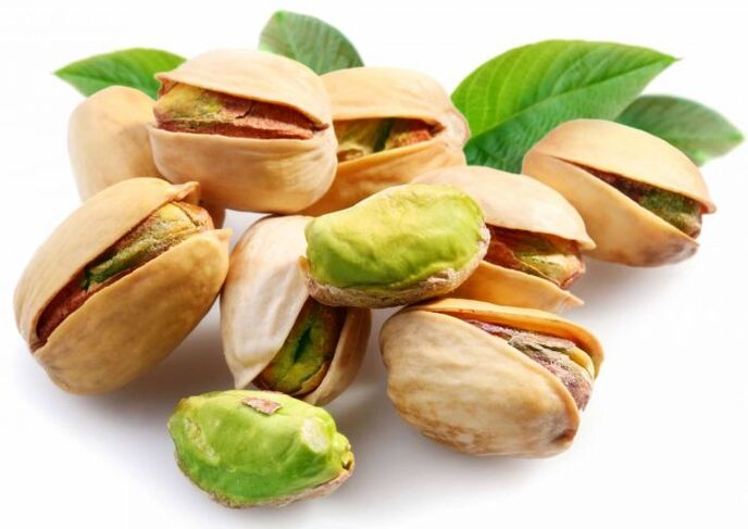 pistachos para potencia